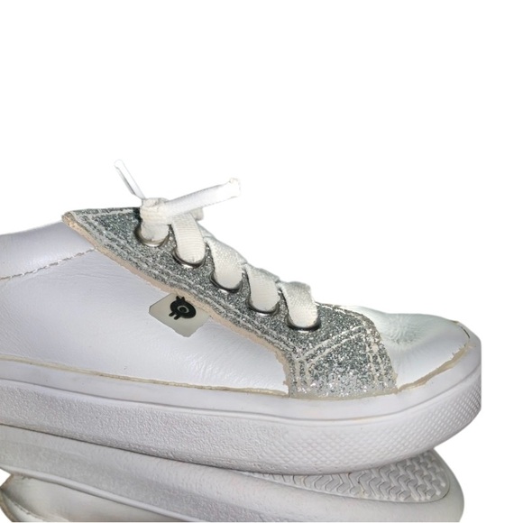 Old Soles Boutique GG brand girls GLITTER tennis shoes sneakers size 22 us 6 - Picture 6 of 15